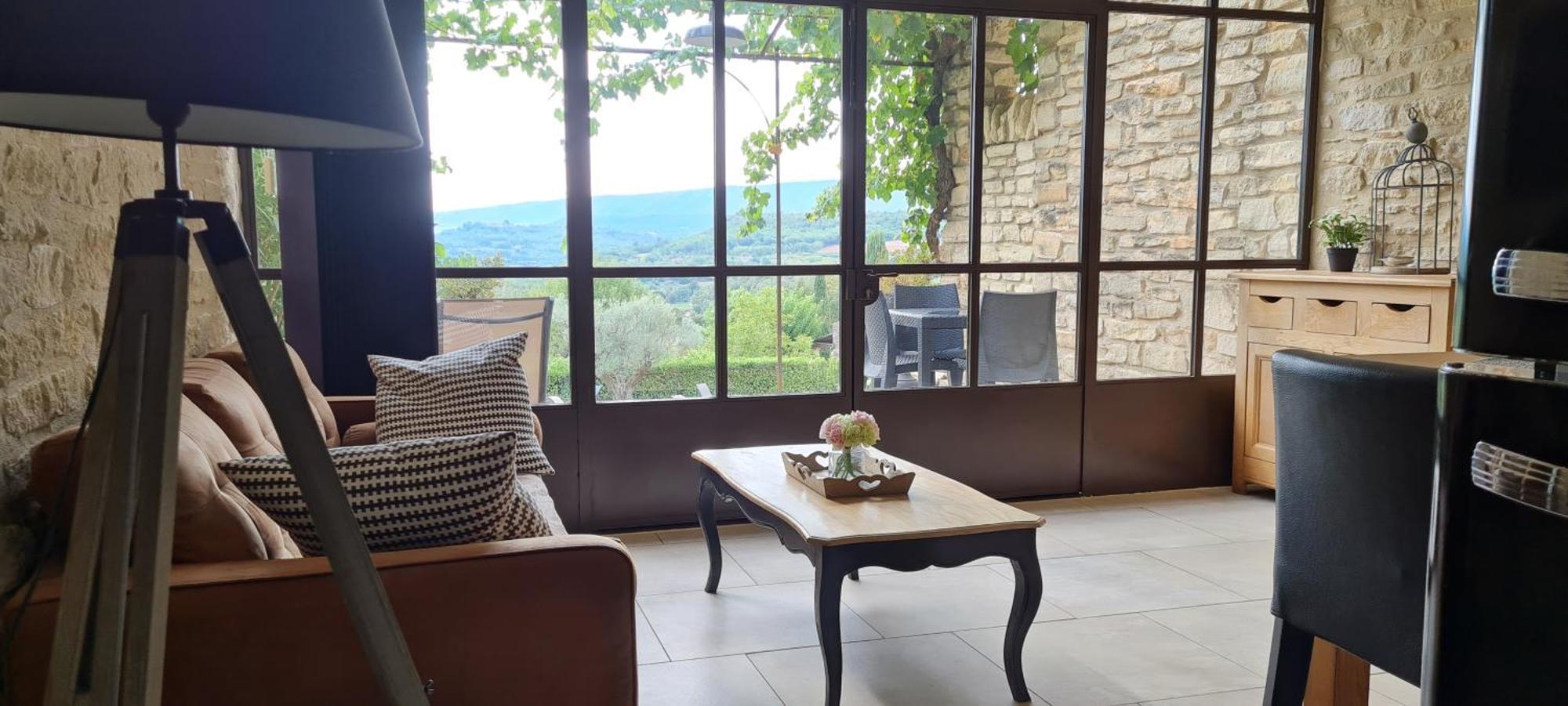 Villa mas des oliviers à Gordes Extérieur photo