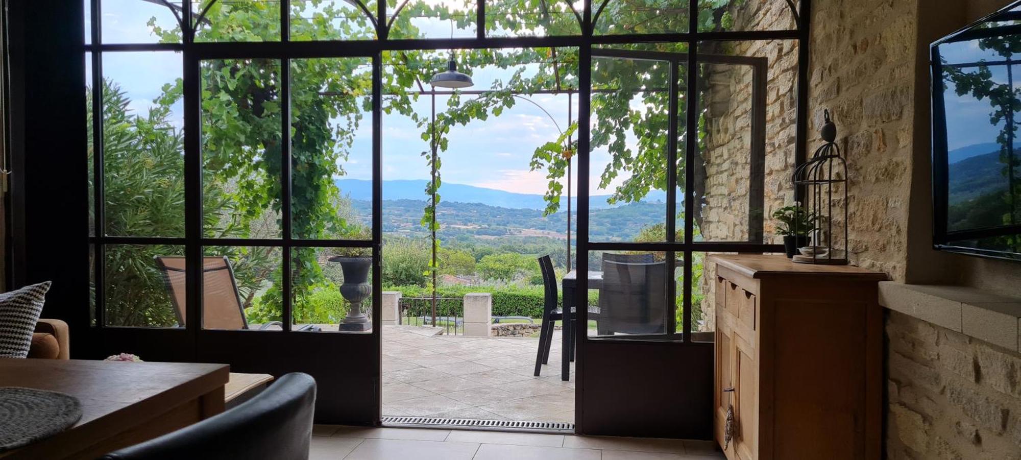 Villa mas des oliviers à Gordes Chambre photo